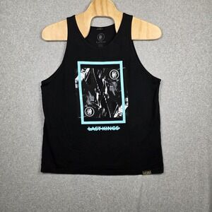 Last‎ Kings Tank Top Shirt Mens 2XL Black Graphic Egyptian Made USA Streetwear